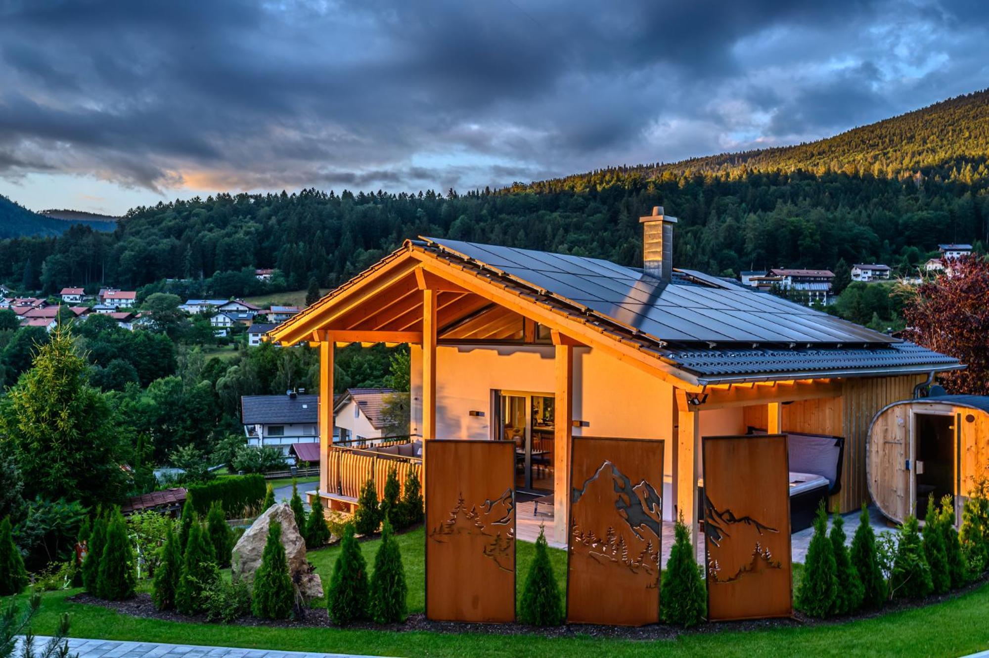 Chalets Woid_Liebe&Glueck بودنمايس المظهر الخارجي الصورة
